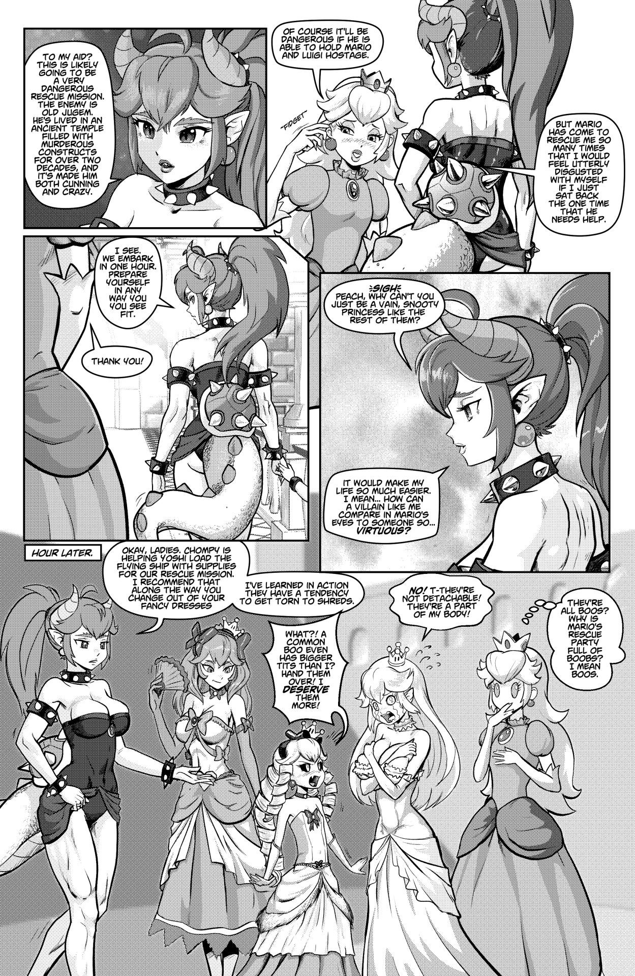 [Pencils / Tony Kuusisto] Bowsette Saga Vol.4 (ongoing) (Mario Bros.) [English] (high-res) 8