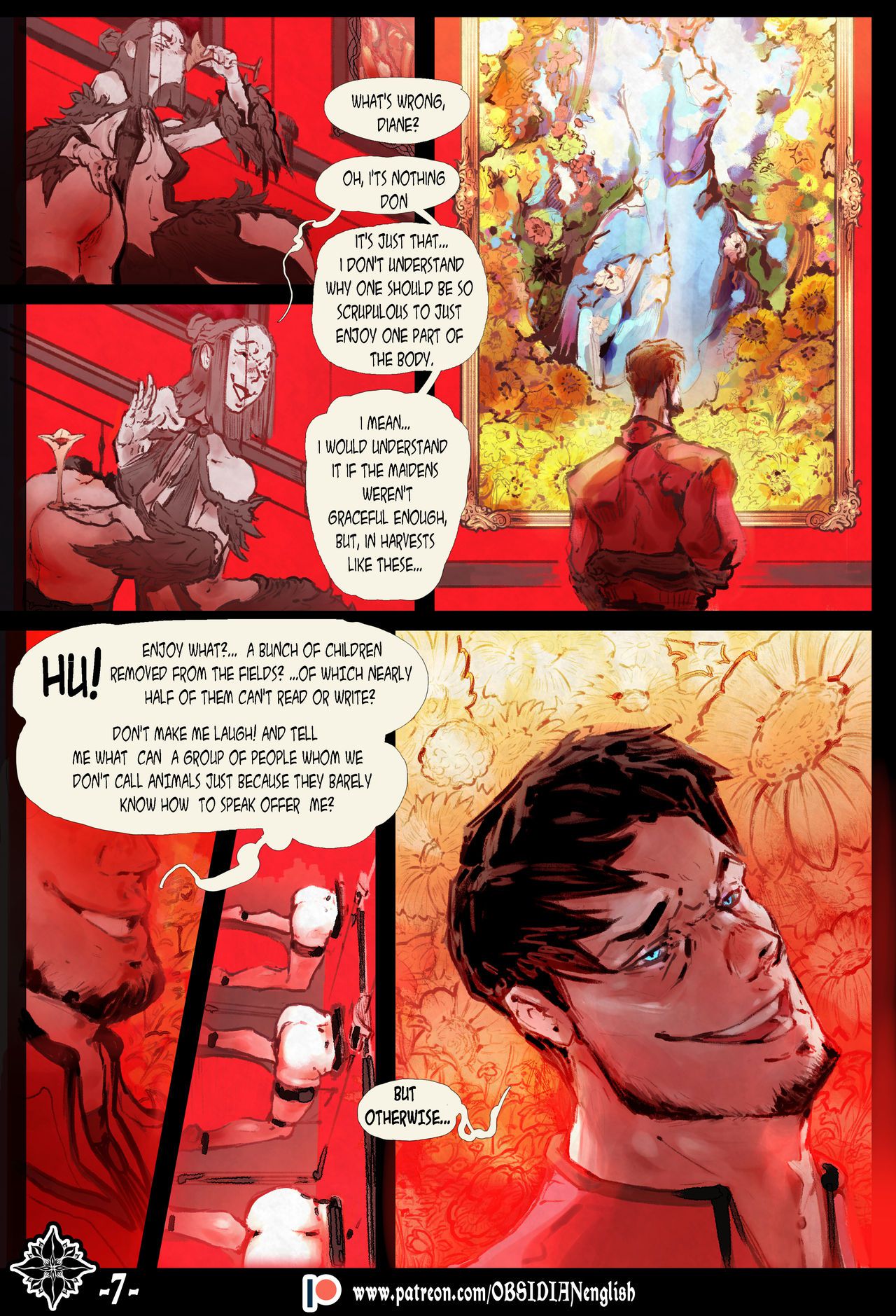 Obsidian, flowers and scarlet - (english) (Ongoing) 8