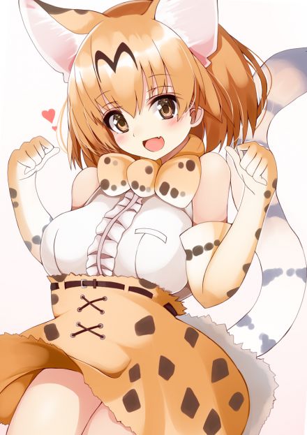 [beast friends] please give me an eroticism image of the serval! 47