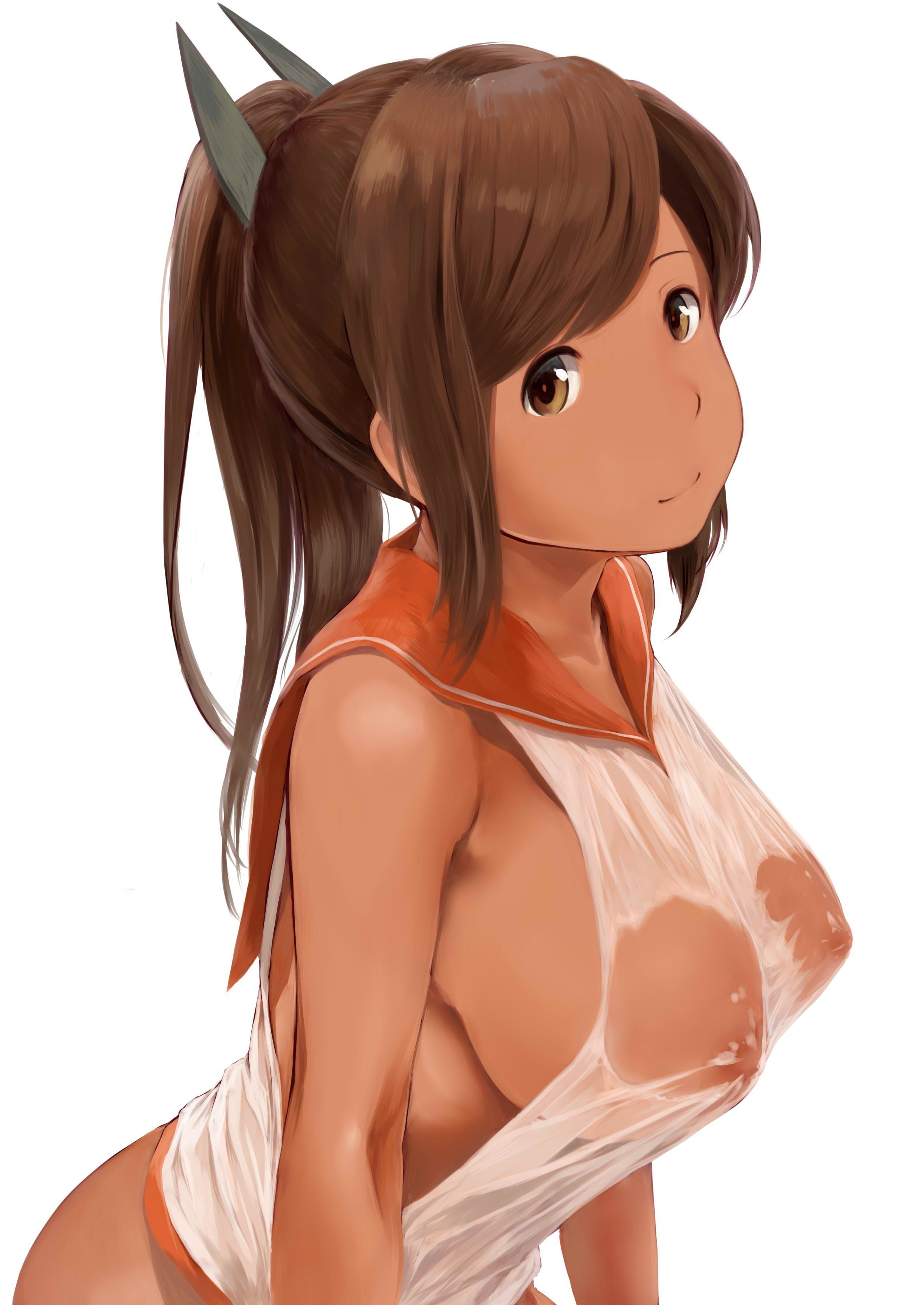 [100 pieces] Brown, the second fetish eroticism image of the girl who tanned 31