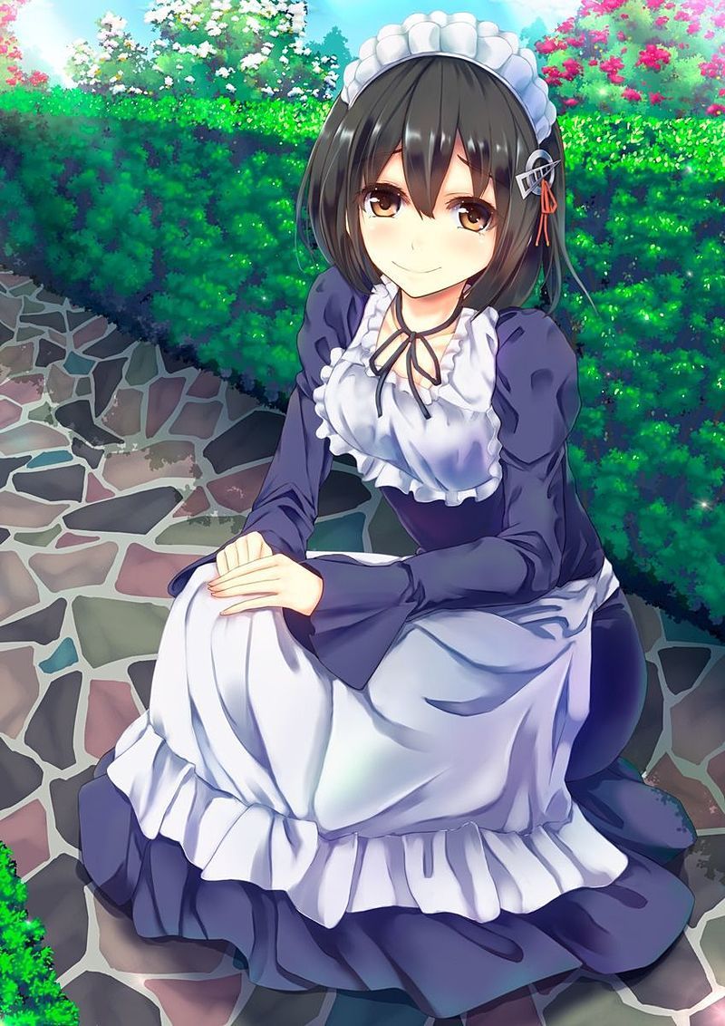 Well, do you put even the second image of a pretty maid because the weather is good? 10