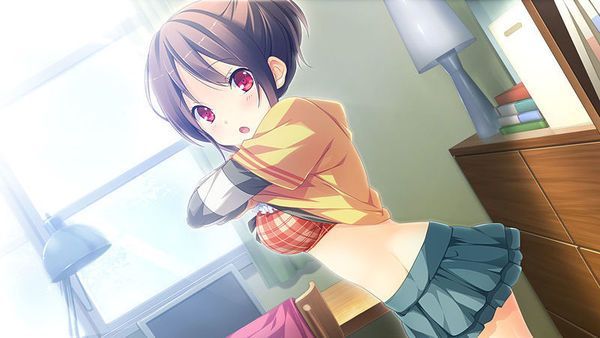 Give an image of the stew such as ... which happened to meet in the change of clothes of the girl suddenly; !Volume02 9