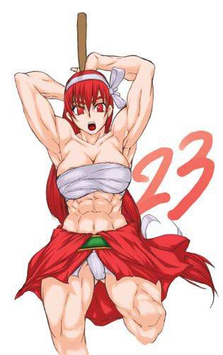 [49 pieces of muscle daughters] compact physical two dimensions image glee ぐり part3 [ムキムキ] 39