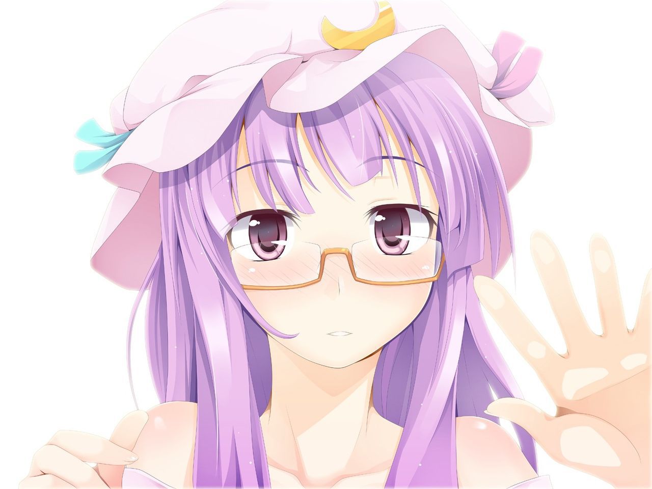 50 pieces of images of パチュリー where I used glasses [on June 9 a day of パチュリー] 48