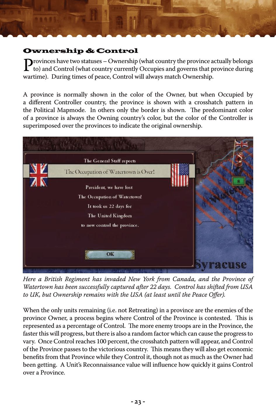 Victoria II (PC (DOS/Windows)) Game Manual 22