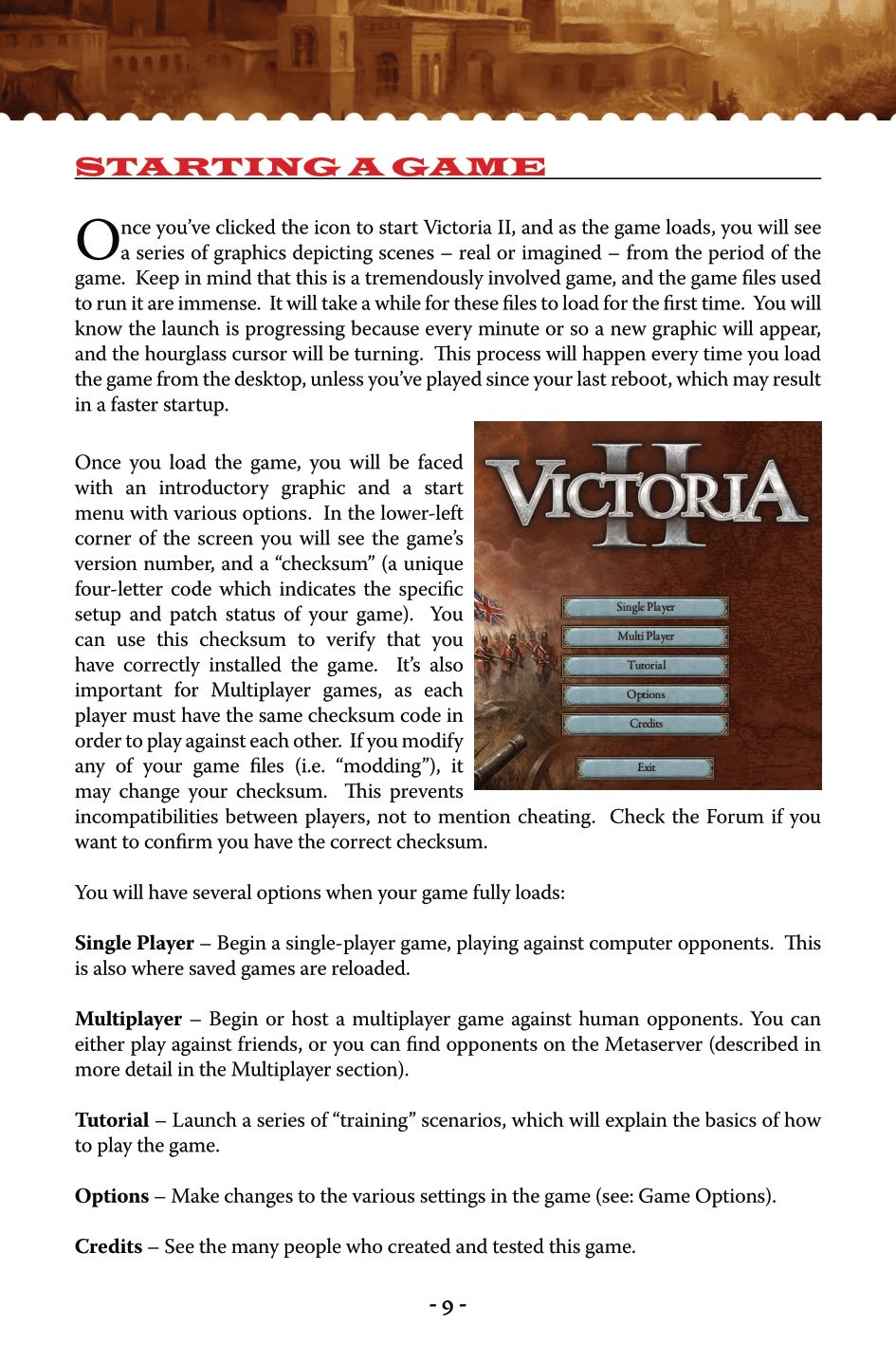 Victoria II (PC (DOS/Windows)) Game Manual 8