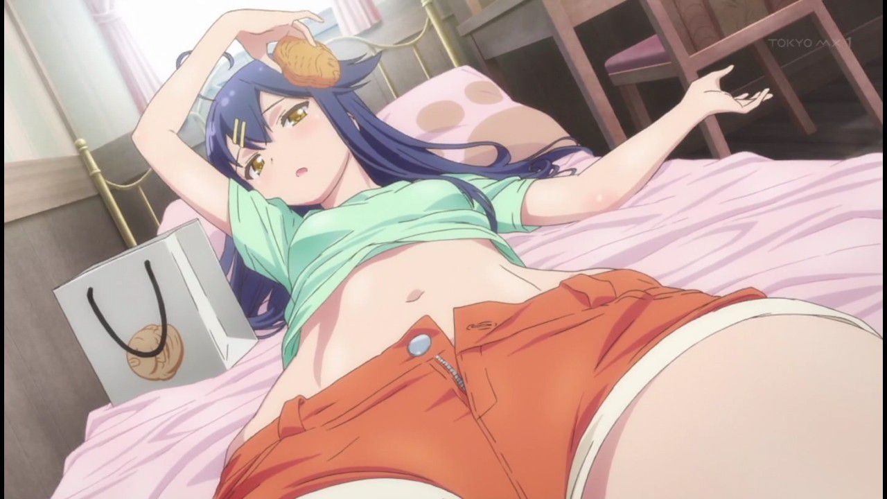 In animated cartoon "ひなこのーと" three episodes the breasts of the eroticism clothes of the girl and erotic bathing scene! 20