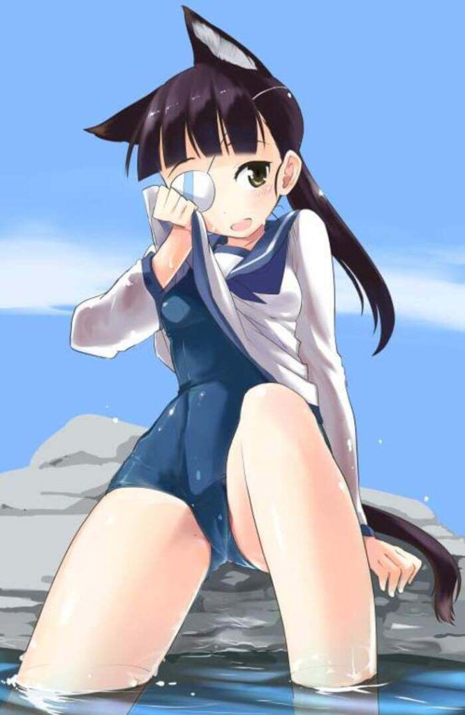 In the secondary erotic image of Strike Witches! 18