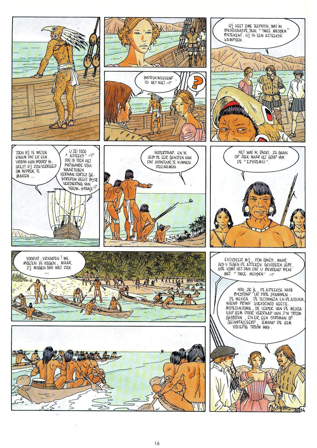 Eldorado - 03 - De Jaguarmensen (Dutch) Franstalige strips die op deze site staan, hier is de Nederlandse uitgave! 16