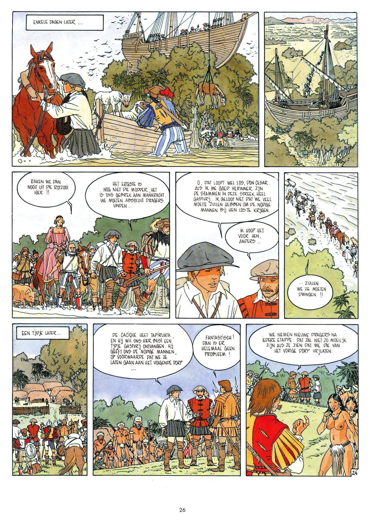 Eldorado - 03 - De Jaguarmensen (Dutch) Franstalige strips die op deze site staan, hier is de Nederlandse uitgave! 26