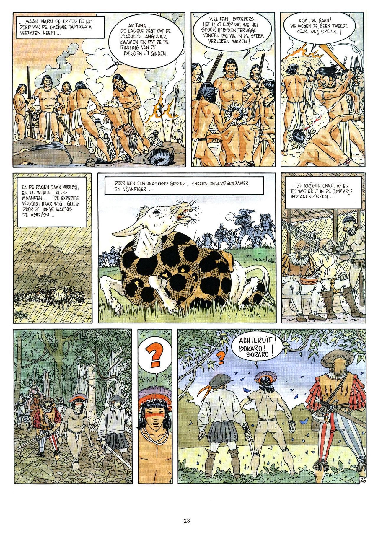 Eldorado - 03 - De Jaguarmensen (Dutch) Franstalige strips die op deze site staan, hier is de Nederlandse uitgave! 28