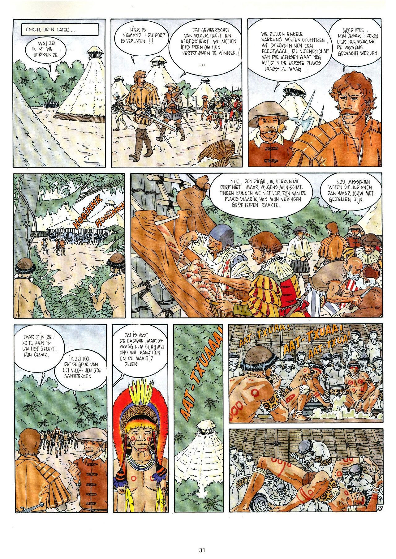 Eldorado - 03 - De Jaguarmensen (Dutch) Franstalige strips die op deze site staan, hier is de Nederlandse uitgave! 31