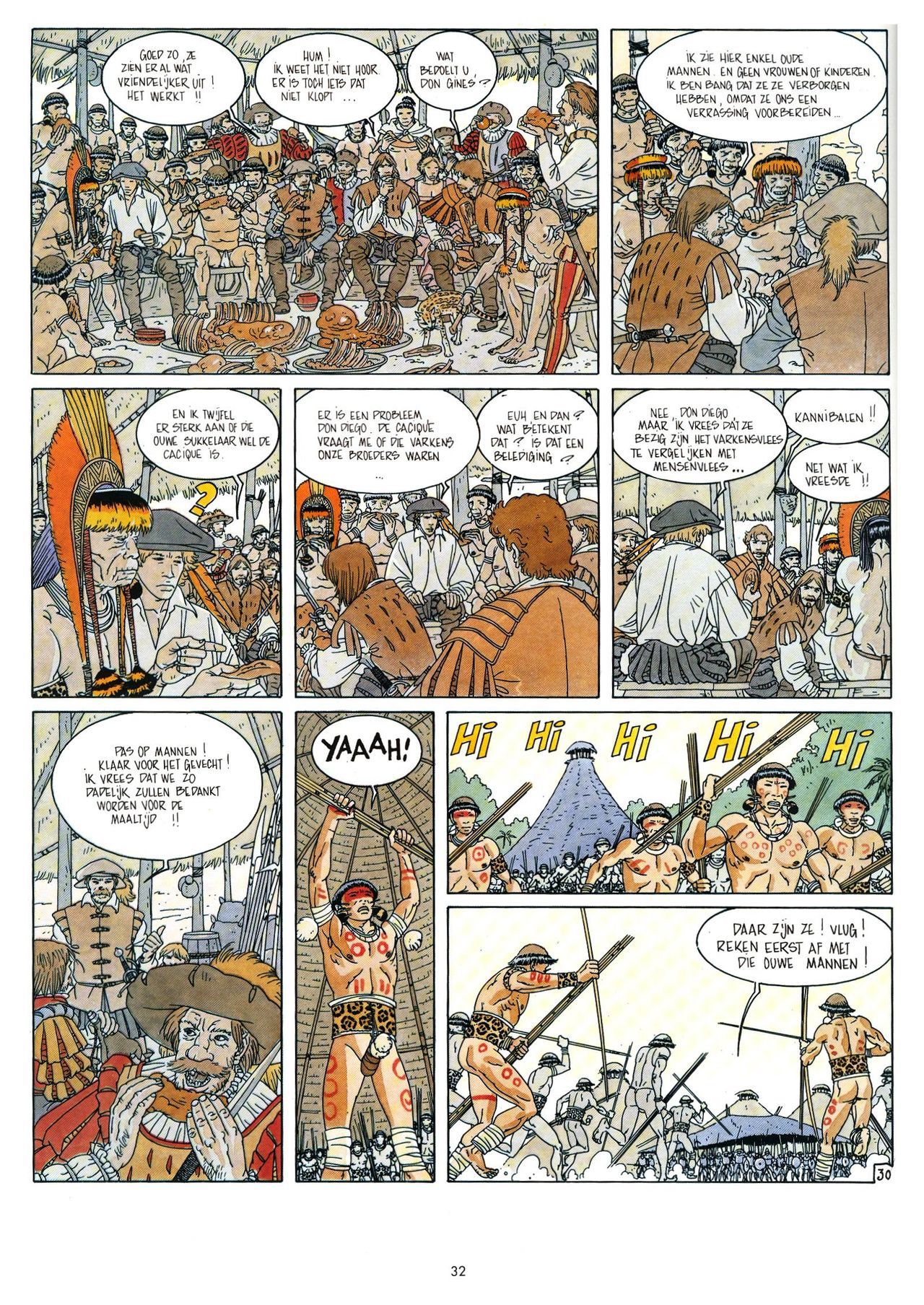 Eldorado - 03 - De Jaguarmensen (Dutch) Franstalige strips die op deze site staan, hier is de Nederlandse uitgave! 32
