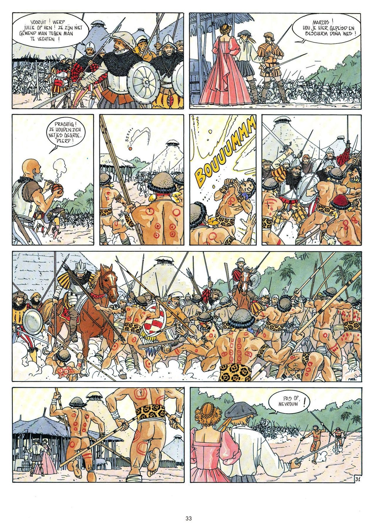 Eldorado - 03 - De Jaguarmensen (Dutch) Franstalige strips die op deze site staan, hier is de Nederlandse uitgave! 33