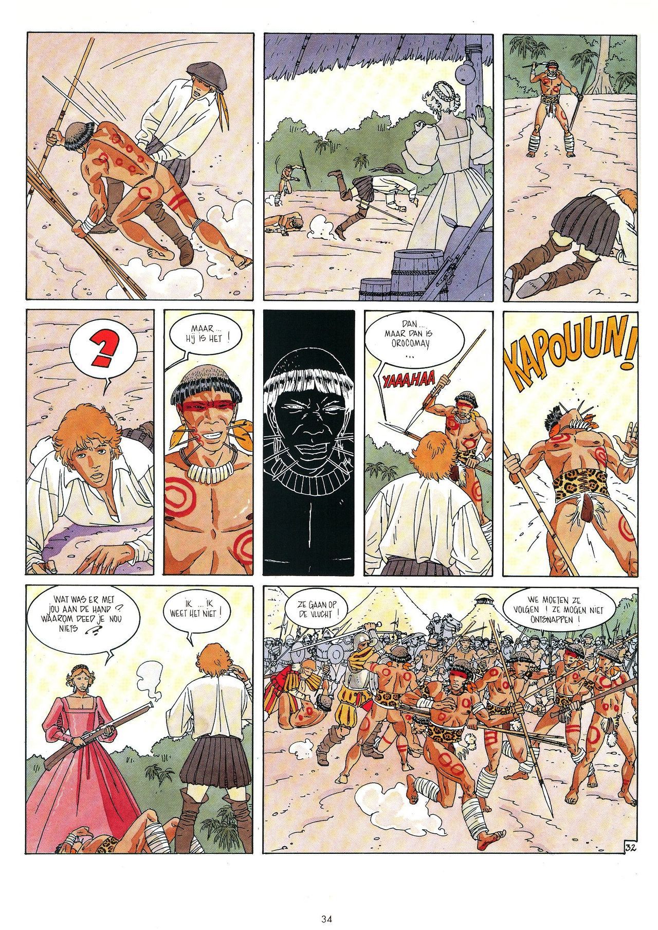 Eldorado - 03 - De Jaguarmensen (Dutch) Franstalige strips die op deze site staan, hier is de Nederlandse uitgave! 34