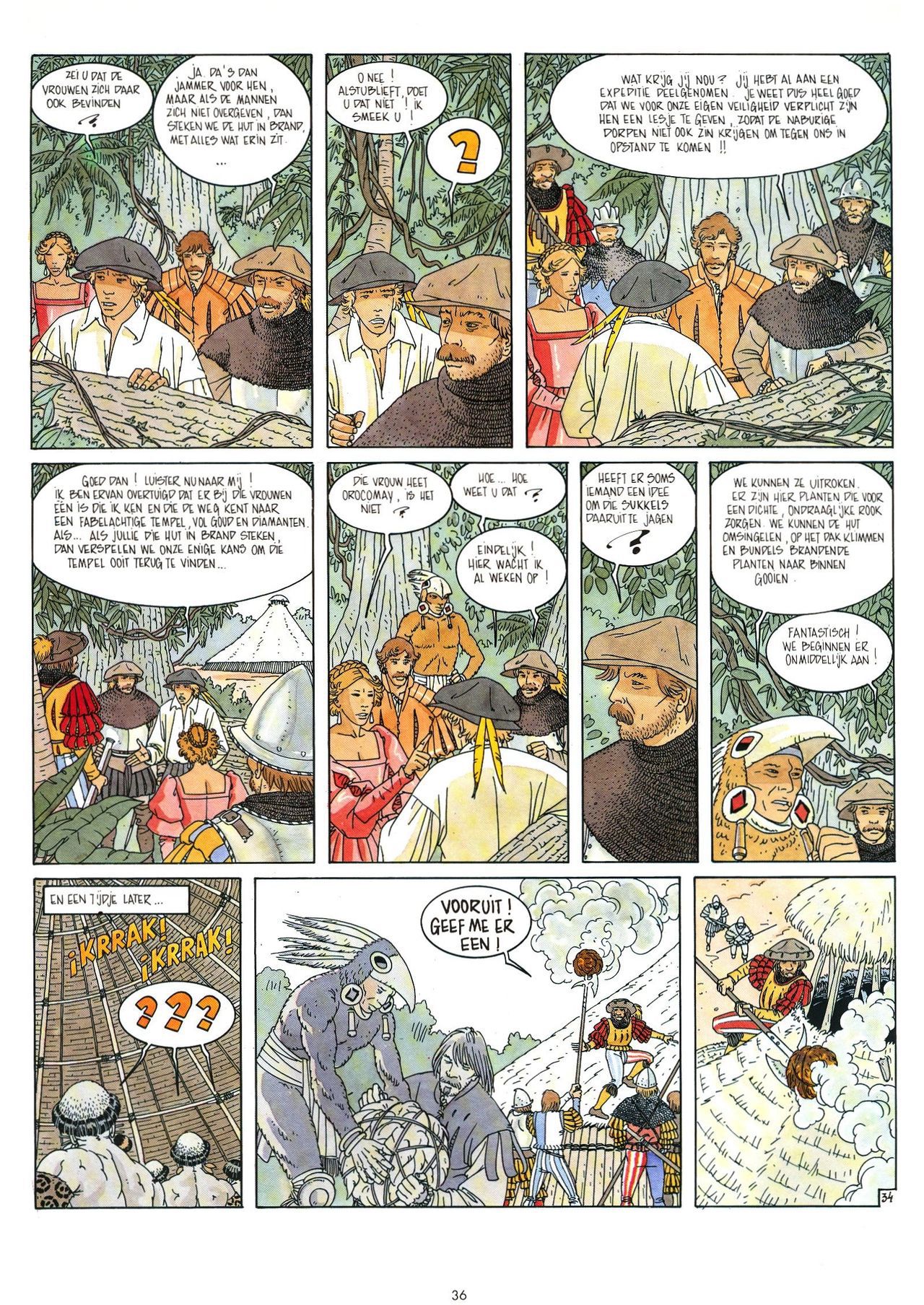 Eldorado - 03 - De Jaguarmensen (Dutch) Franstalige strips die op deze site staan, hier is de Nederlandse uitgave! 36