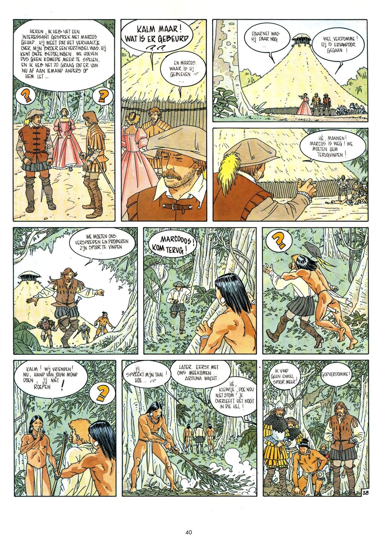 Eldorado - 03 - De Jaguarmensen (Dutch) Franstalige strips die op deze site staan, hier is de Nederlandse uitgave! 40