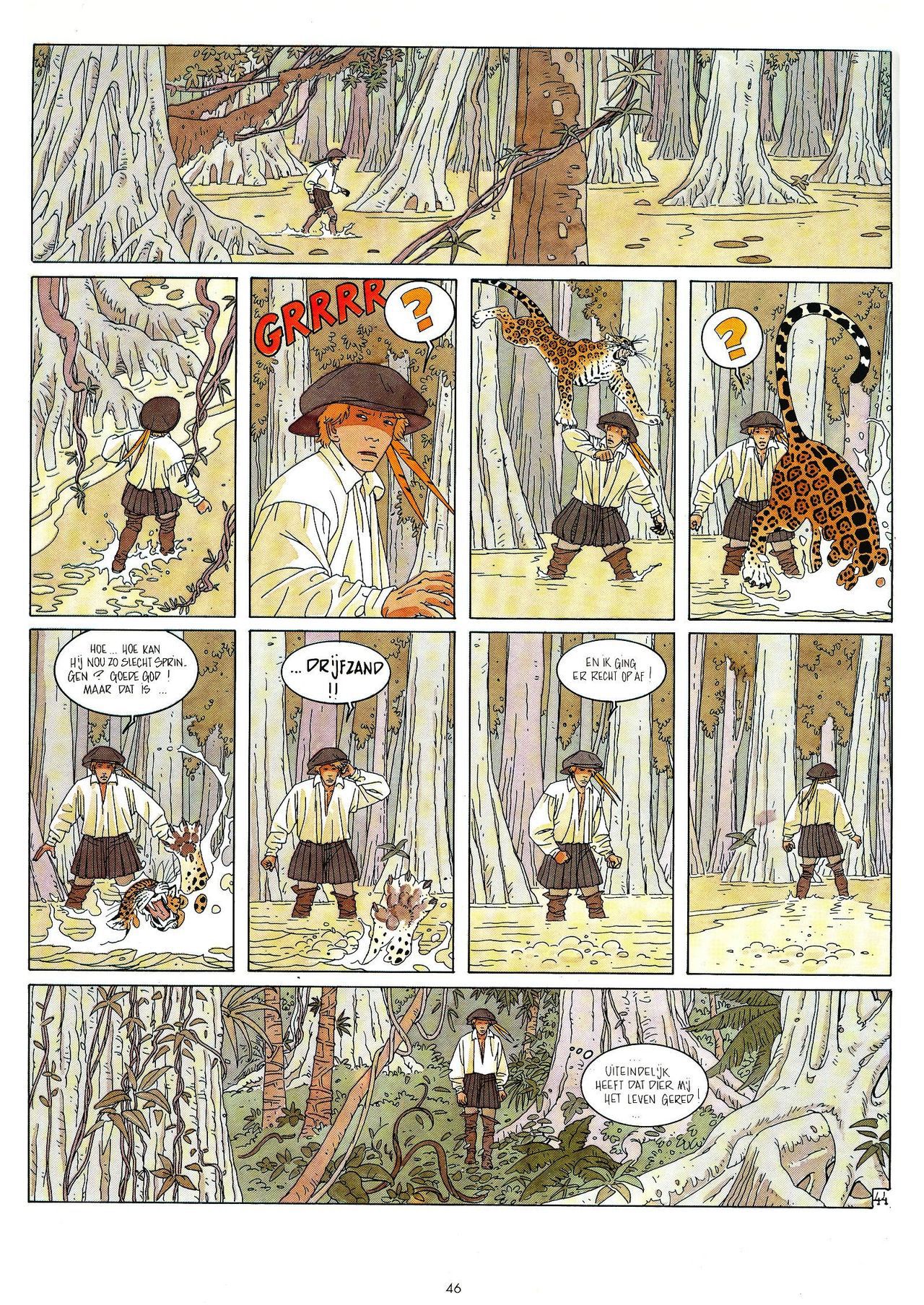 Eldorado - 03 - De Jaguarmensen (Dutch) Franstalige strips die op deze site staan, hier is de Nederlandse uitgave! 46