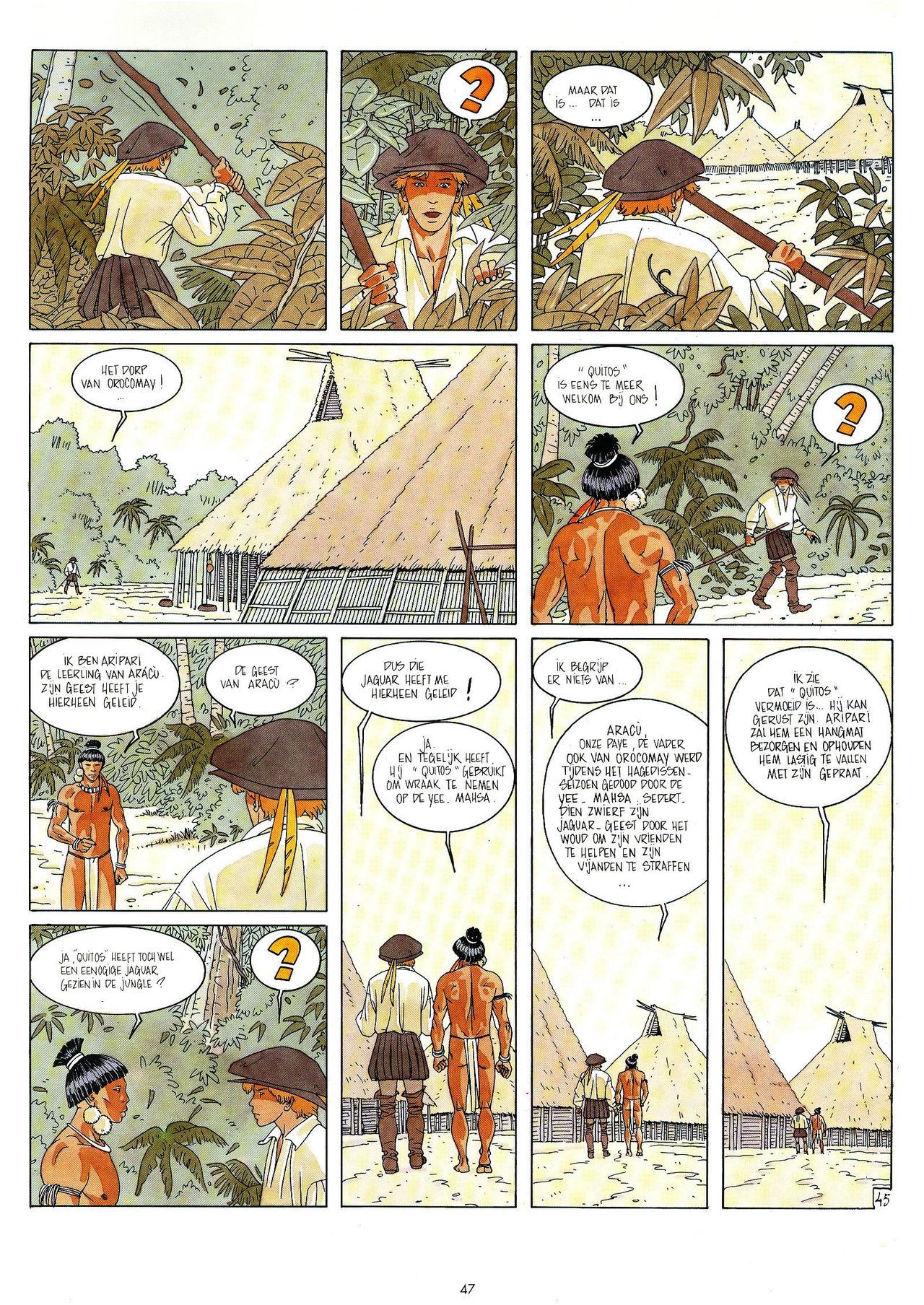 Eldorado - 03 - De Jaguarmensen (Dutch) Franstalige strips die op deze site staan, hier is de Nederlandse uitgave! 47