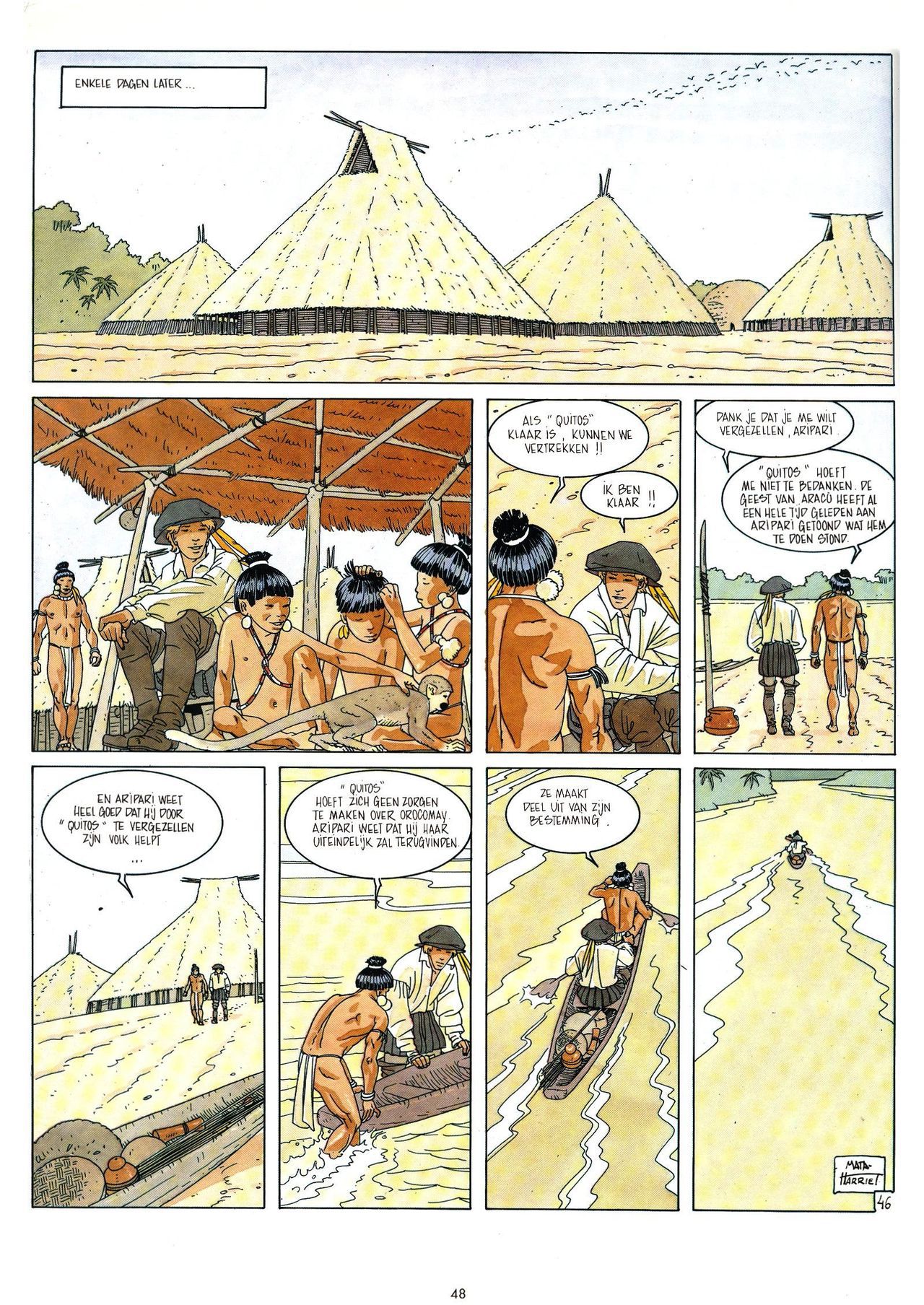 Eldorado - 03 - De Jaguarmensen (Dutch) Franstalige strips die op deze site staan, hier is de Nederlandse uitgave! 48