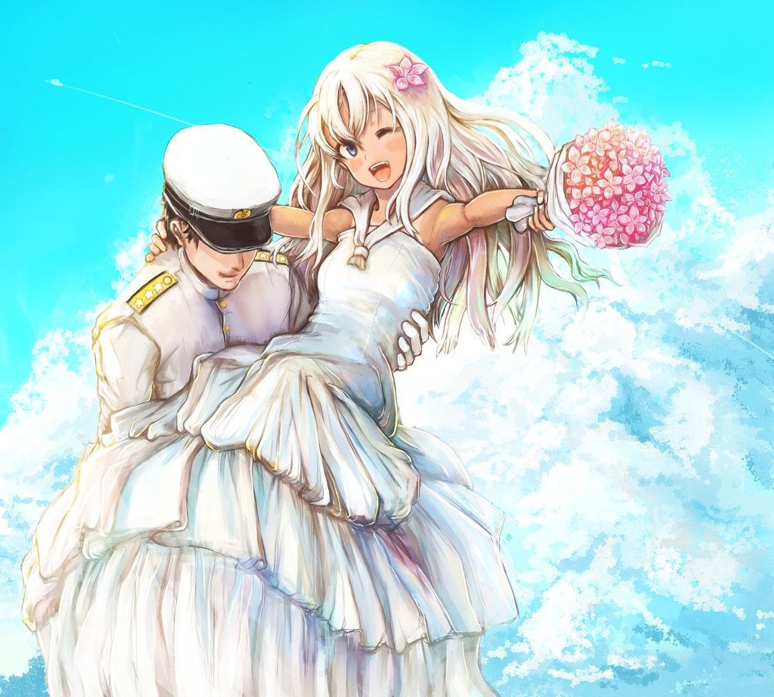 [June bride] 50 pieces of wedding dress images of the warship daughter 15