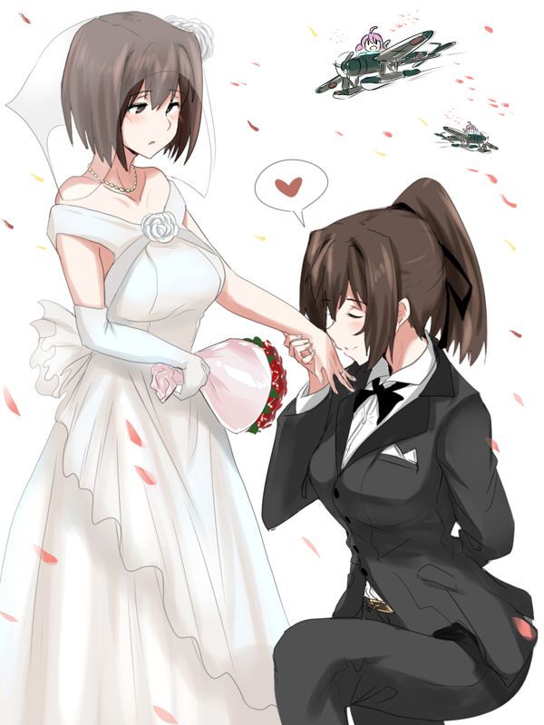 [June bride] 50 pieces of wedding dress images of the warship daughter 48