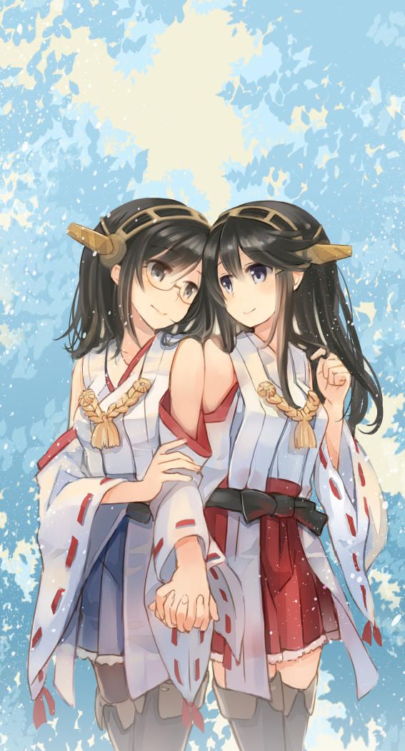 50 pieces of images of 榛霧 (Haruna X Kirishima) 19