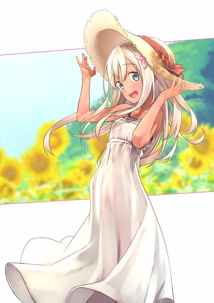 It is 50 pieces of images of a warship daughter and the straw hat [on August 10 a hat Rat day] 1