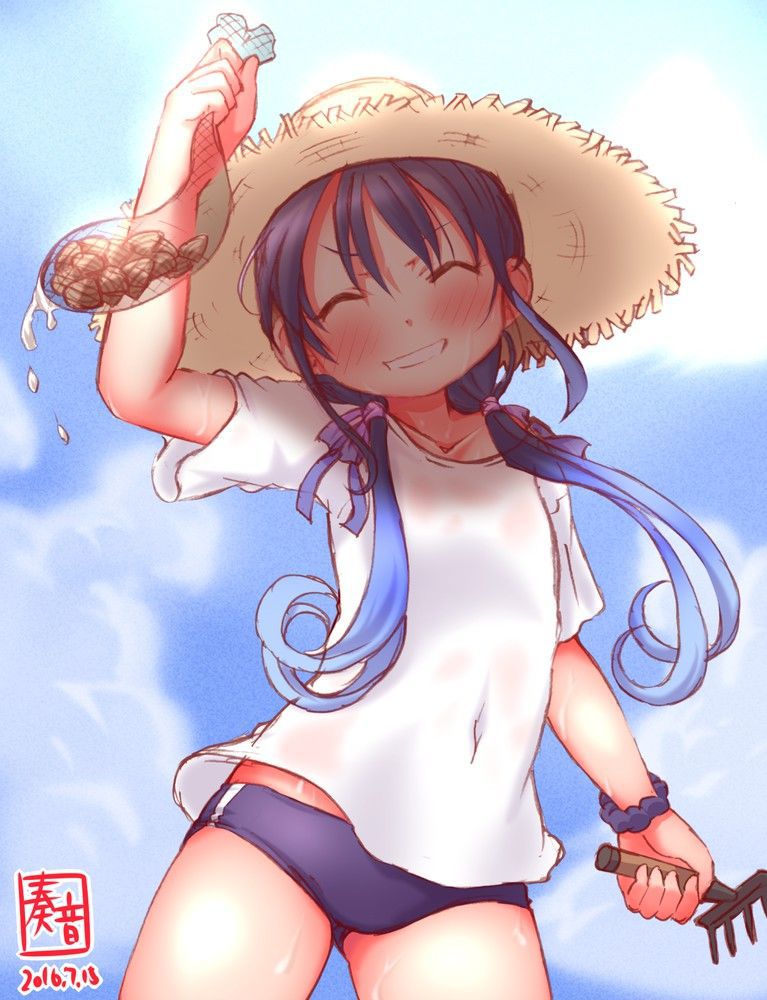It is 50 pieces of images of a warship daughter and the straw hat [on August 10 a hat Rat day] 16