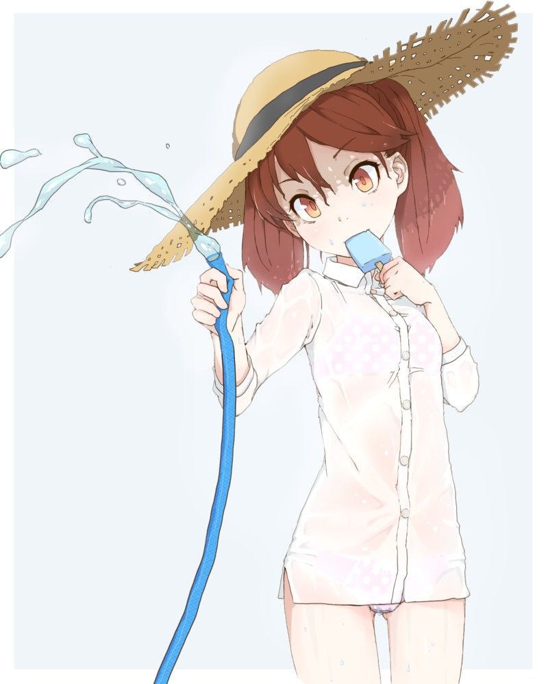 It is 50 pieces of images of a warship daughter and the straw hat [on August 10 a hat Rat day] 23