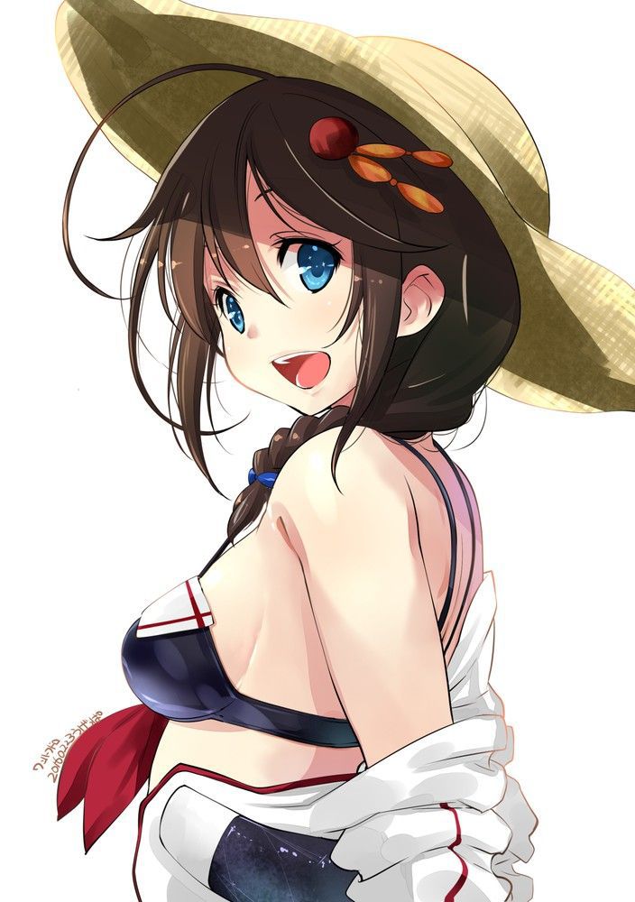 It is 50 pieces of images of a warship daughter and the straw hat [on August 10 a hat Rat day] 28