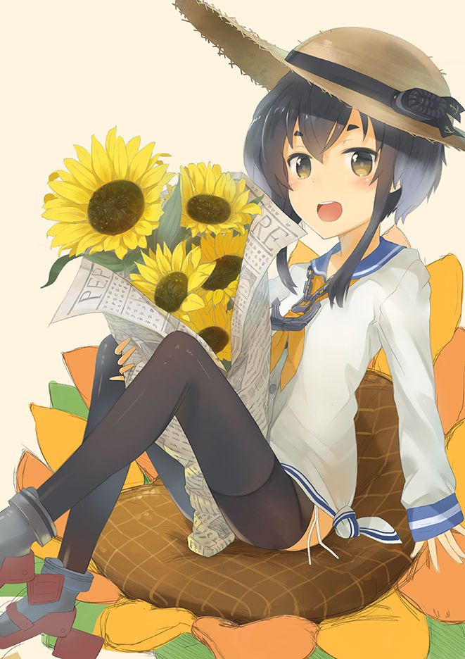 It is 50 pieces of images of a warship daughter and the straw hat [on August 10 a hat Rat day] 31