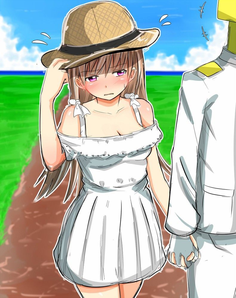 It is 50 pieces of images of a warship daughter and the straw hat [on August 10 a hat Rat day] 36
