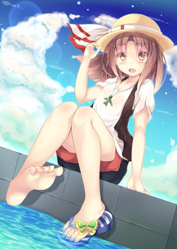 It is 50 pieces of images of a warship daughter and the straw hat [on August 10 a hat Rat day] 39