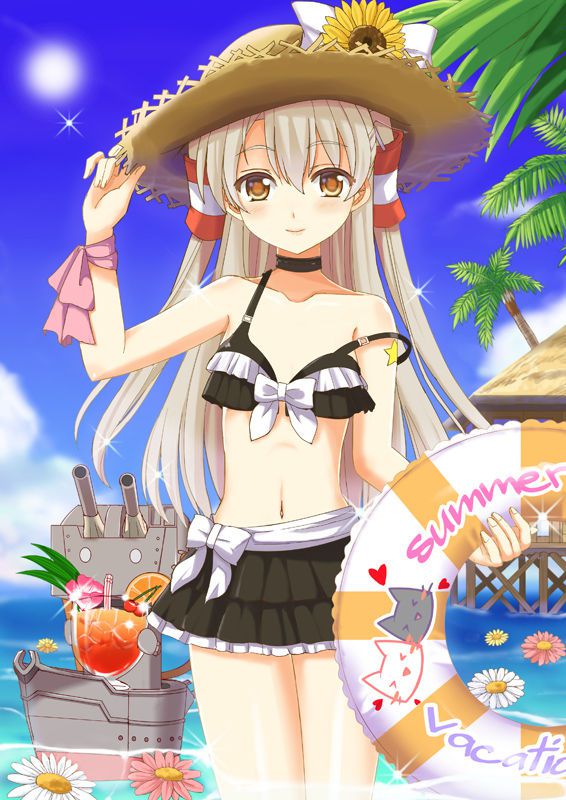It is 50 pieces of images of a warship daughter and the straw hat [on August 10 a hat Rat day] 42