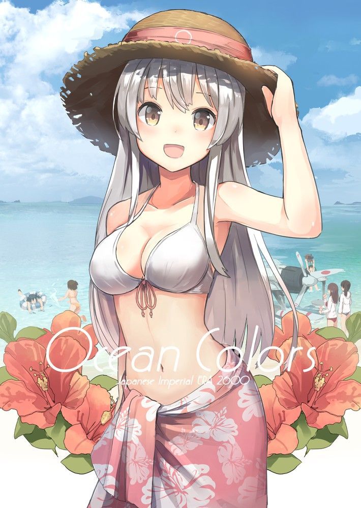 It is 50 pieces of images of a warship daughter and the straw hat [on August 10 a hat Rat day] 43