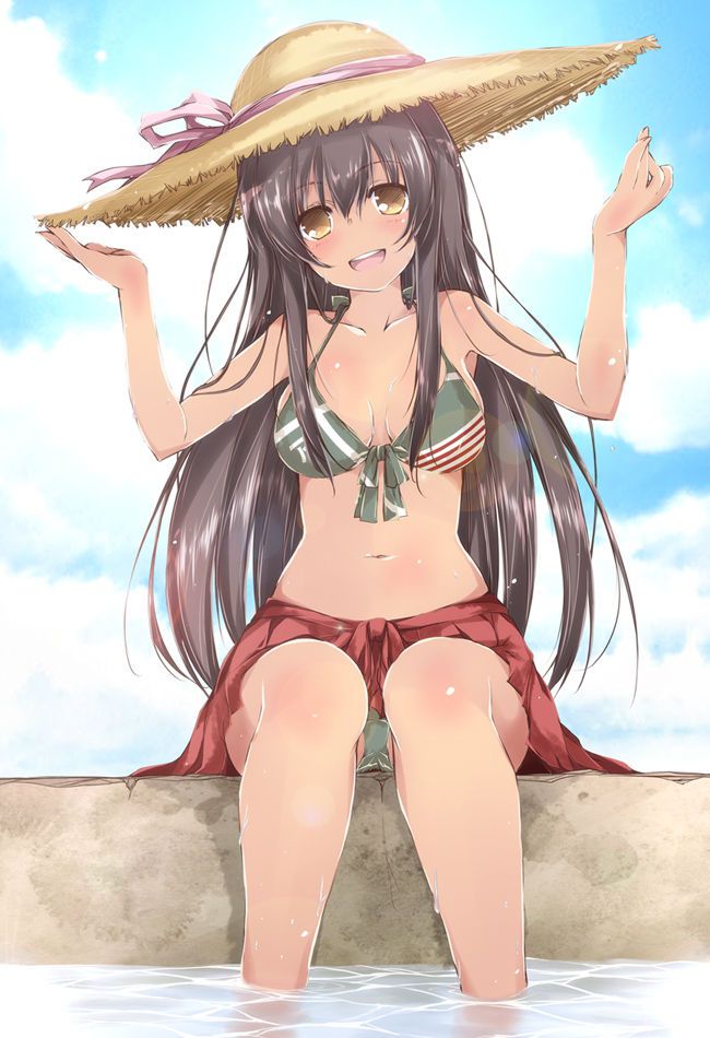 It is 50 pieces of images of a warship daughter and the straw hat [on August 10 a hat Rat day] 47