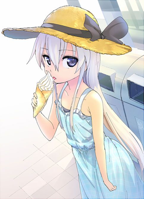 It is 50 pieces of images of a warship daughter and the straw hat [on August 10 a hat Rat day] 8