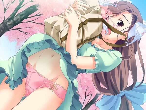 [the second eroticism] the bread Moro beautiful girl who underwear is completely exposed, and can see a navel 43