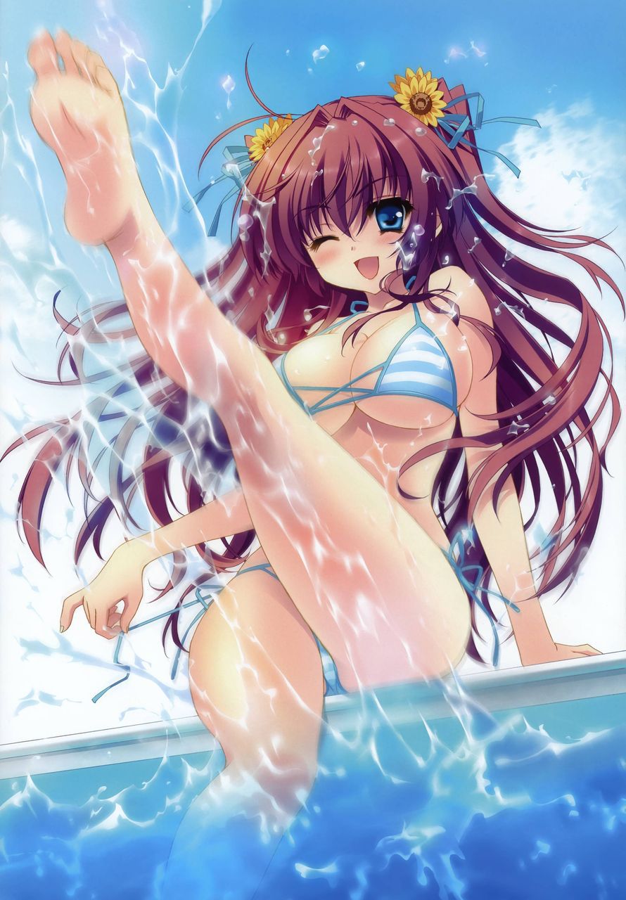 Is there one of image エロイ of the swimsuit that the limbs of the beautiful girl are dazzling? 12