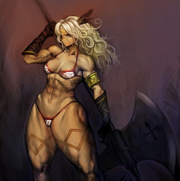 [Dragons crown] an eroticism image of the Amazon 31