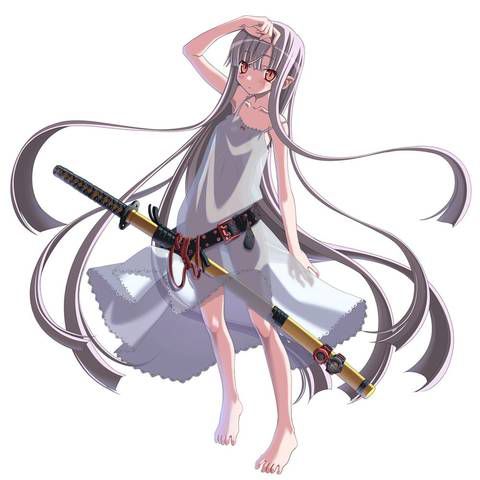 [50 pieces] A collection of sword X two dimensions girl images. 11 [weapon] 13