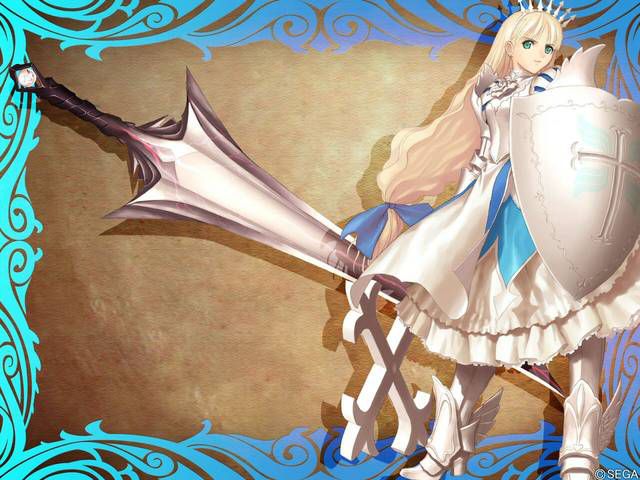 [50 pieces] A collection of sword X two dimensions girl images. 11 [weapon] 32