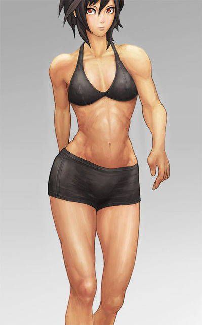 [50 pieces of muscle daughters] compact physical two dimensions image glee ぐり part2 [ムキムキ] 35