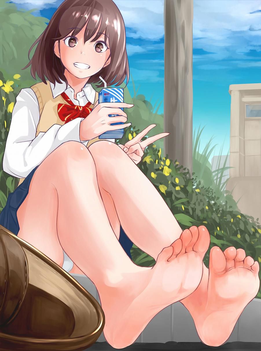 The second image which becomes the bare foot [一青窈!] in the outdoors 10