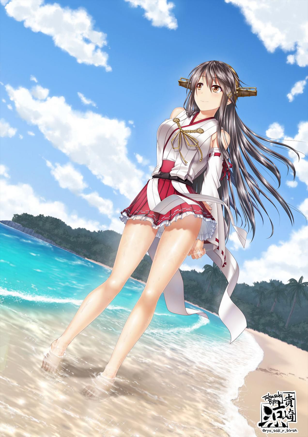 The second image which becomes the bare foot [一青窈!] in the outdoors 29