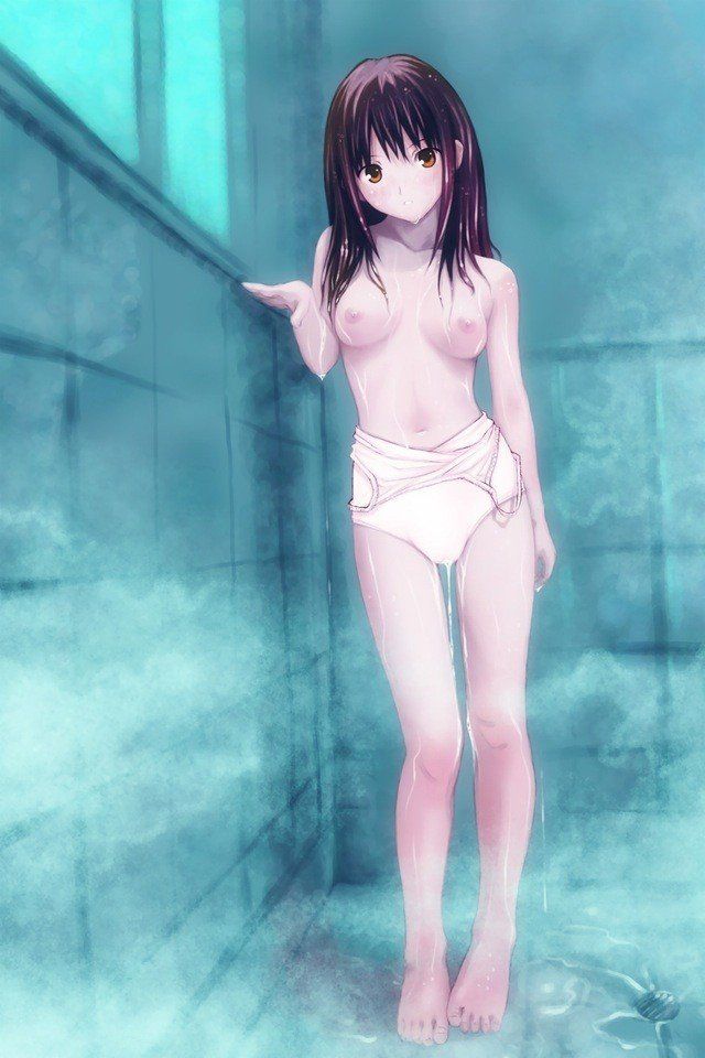 I get an indecent image in the lechery of a bath, the hot spring! 7