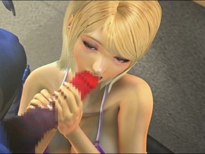 [3D eroticism animated cartoon] boyfriend and the 爆乳 gal - eroticism animated cartoon capture image which is violated in the ruins visited by a test of a courage by a mystery monster 5
