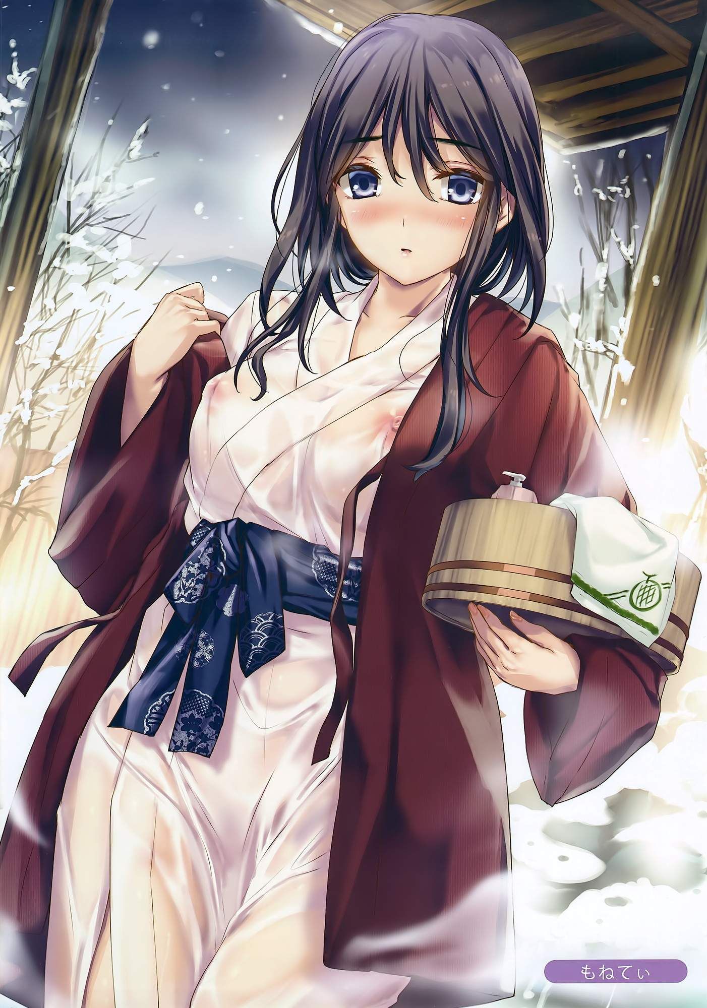 I want to pull out with a secondary erotic image of kimono / yukata! 5