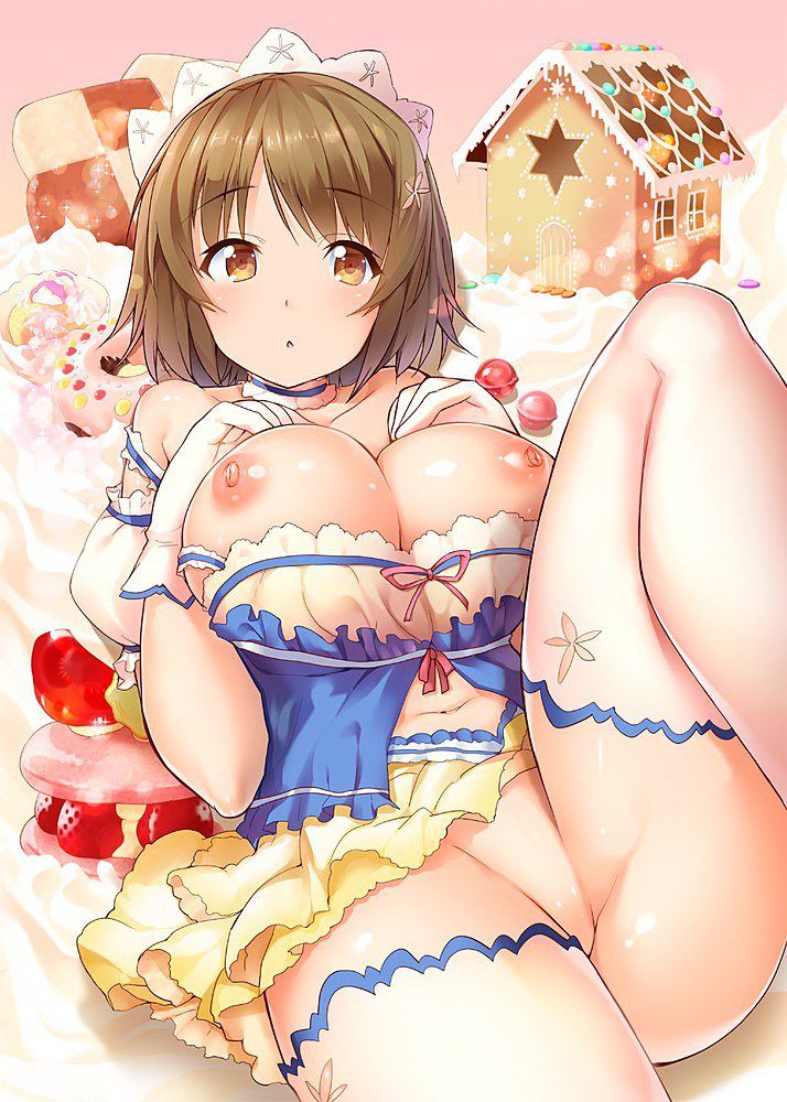 Please give me an erotic image of Kanako Mimura having a cute モバマス / ぽっちゃり! 14